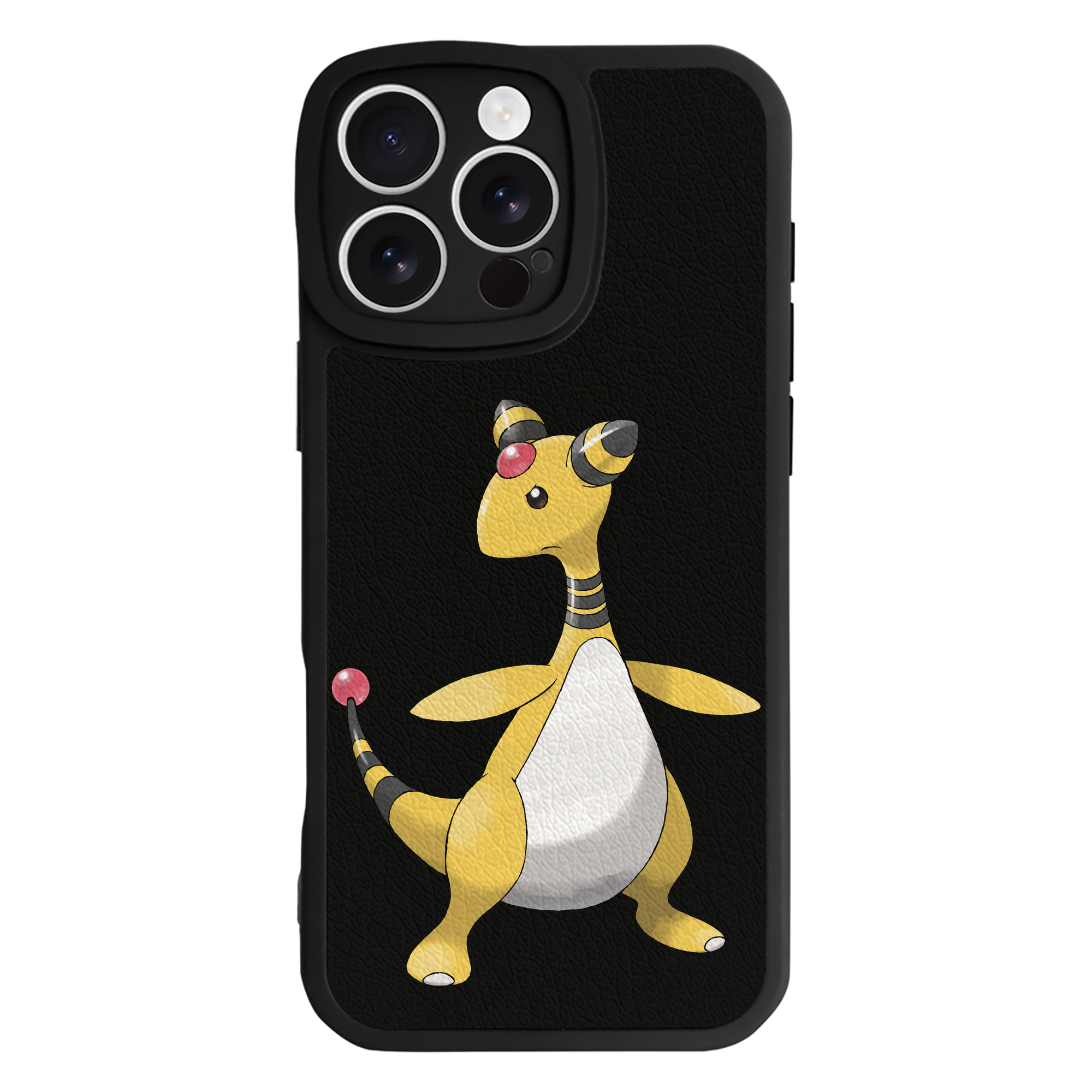 （画像用） ポケットモンスター Pokémon 【iPhone 16シリーズ対応】シリコンスマホケース（レザー調） 材質：シリコン